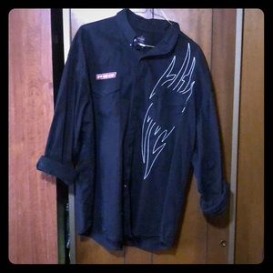 Wrangler pbr shirt only worn 1 time
